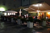 jedna z wielu restauracji w Zadarze